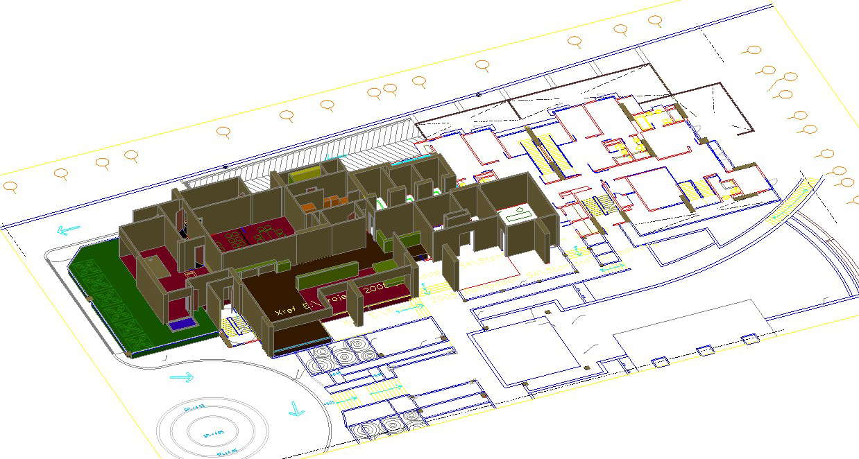 Download Floor Layout DWG File for CAD Projects