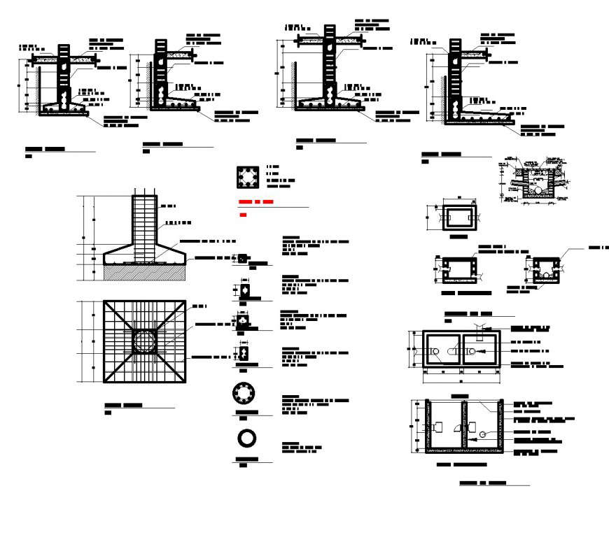 Foundation automobile dealership plan layout file