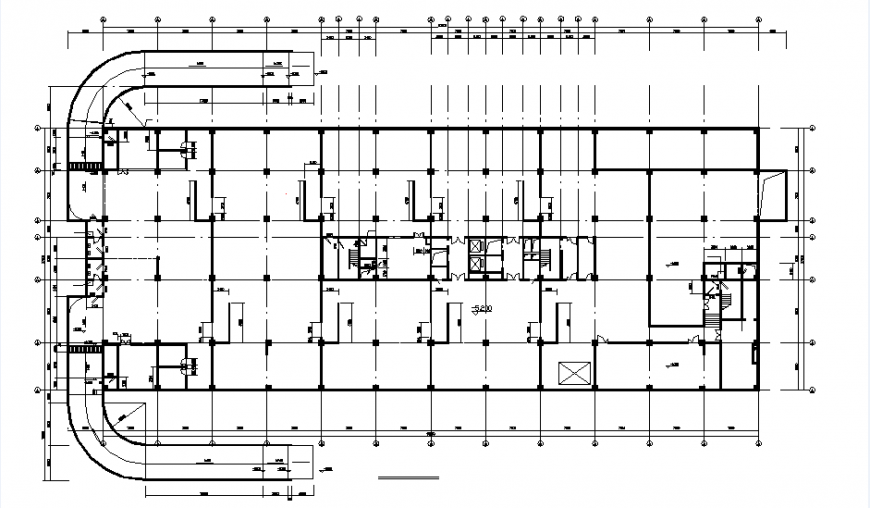 Foundation garage plan