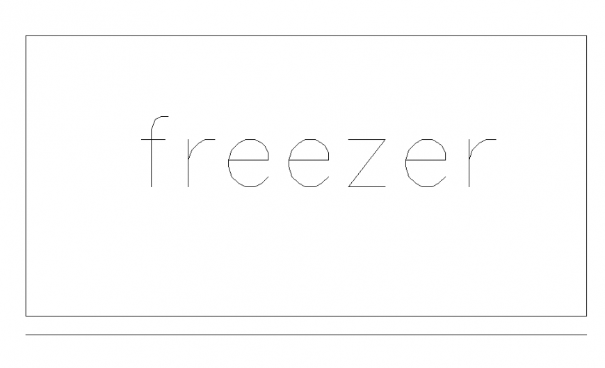 Freezer Block Plan Design