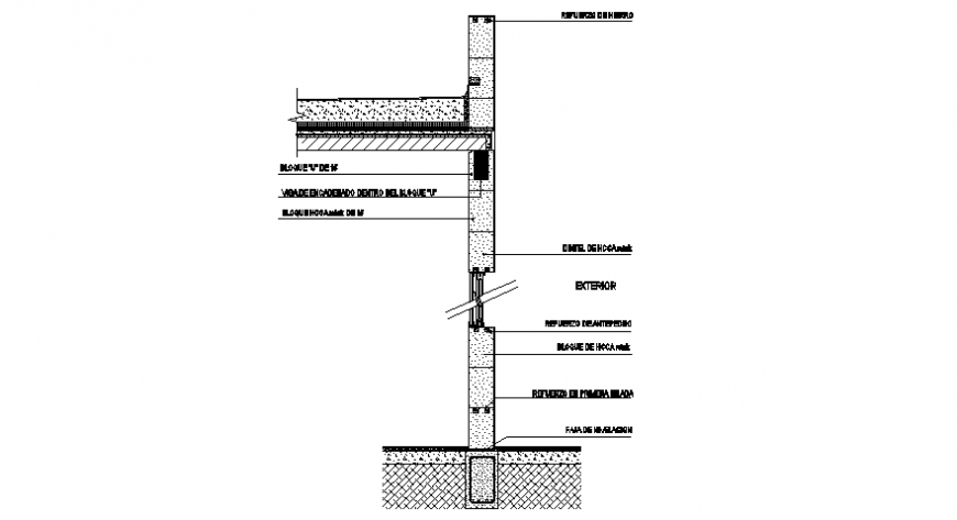 Front sectional foundation file