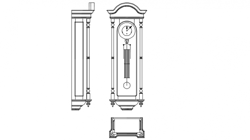Furniture wall clock