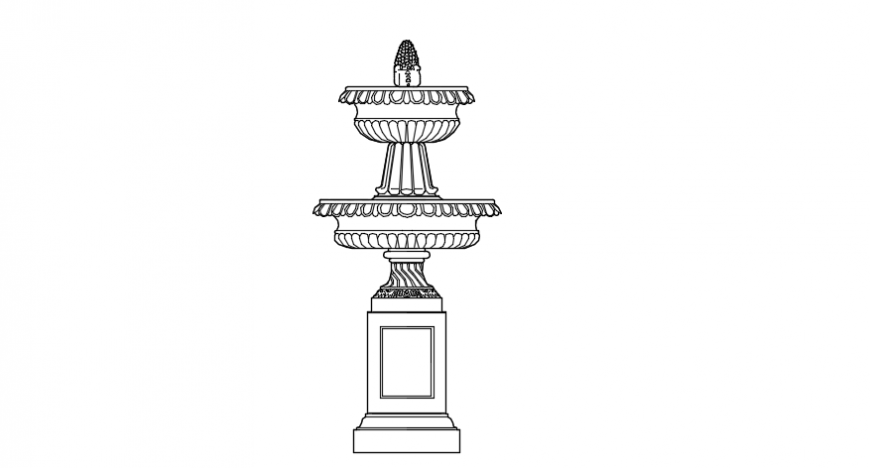 Garden fountain design file