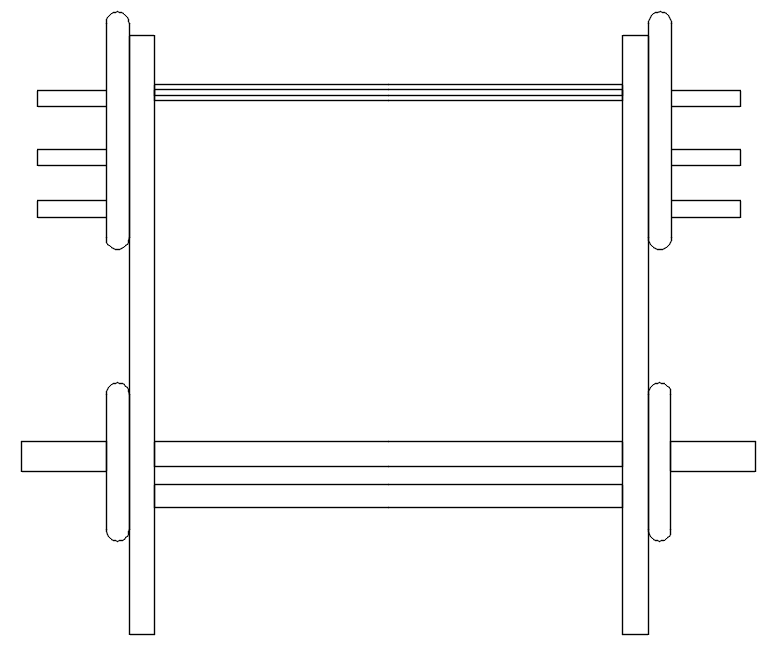 gym equipment design dwg file