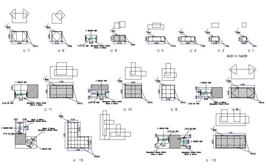 Hall street elevation parts autocad software