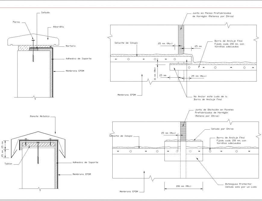 Hidden line foundation plan dwg file