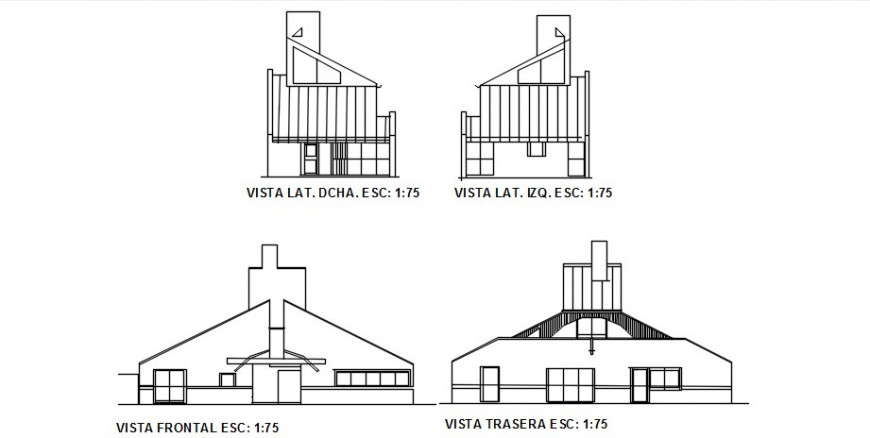 High rise building elevation section concept