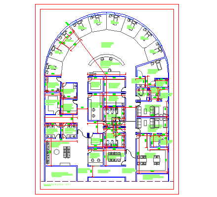 hospital floor plan