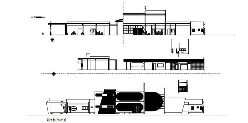 Hospital elevation building design