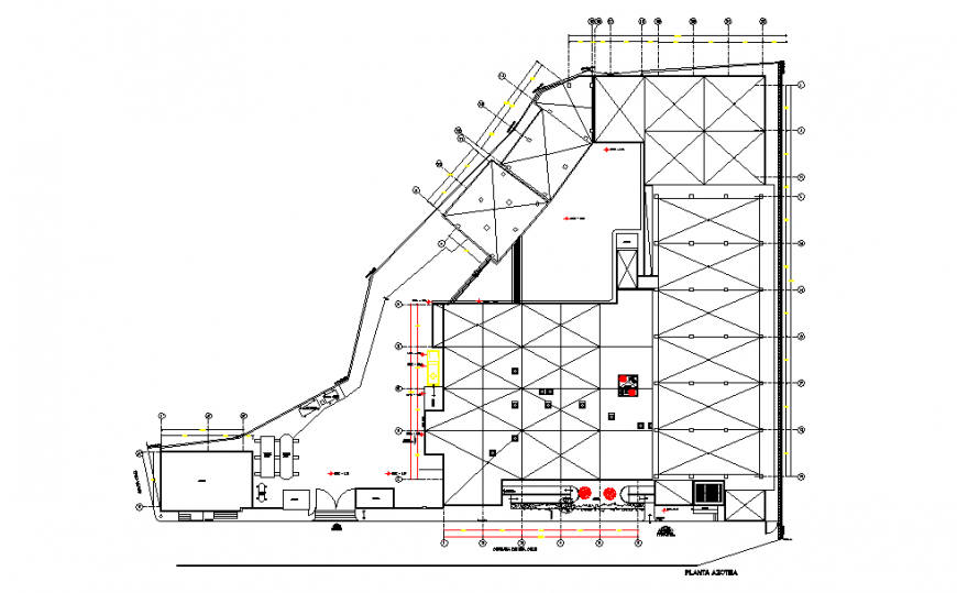Hospital Parking Lay-out detail