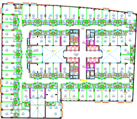 hotel 5 star dwg file