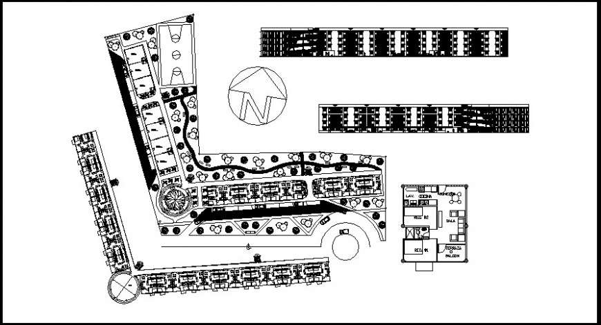 hotel and resort layout  details