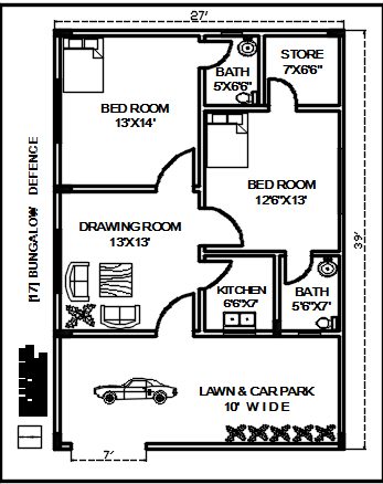 house layout plan dwg file