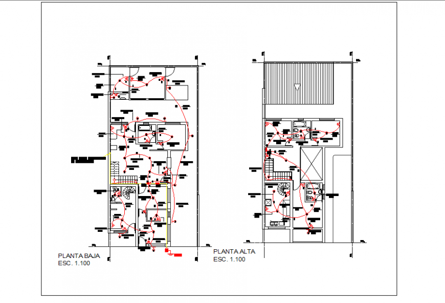 House Electric Lay-out design