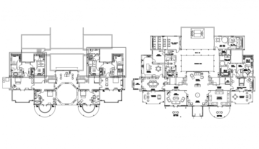 House floor plans in auto cad file