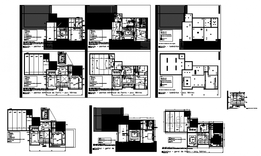 House gypsums heating plan layout file