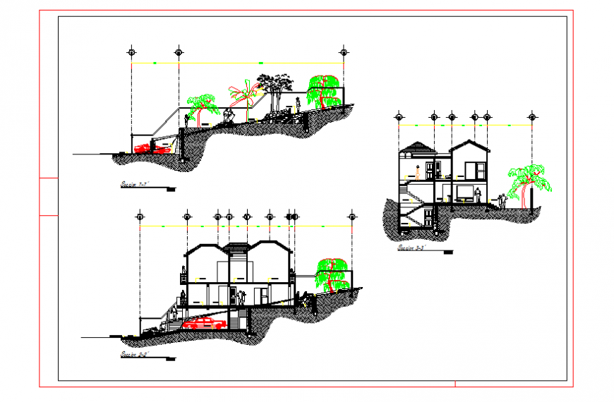 House Section & Elevation detail