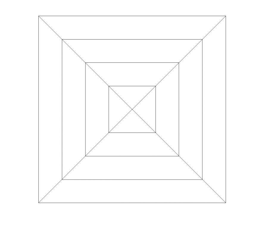 HVAC supply grille plan layout file