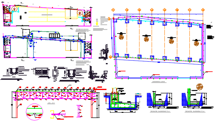 industrial unit dwg file