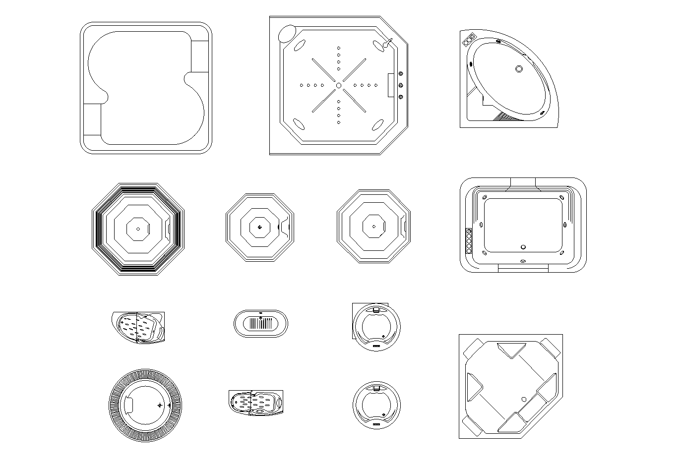 jacuzzi plan detail dwg.