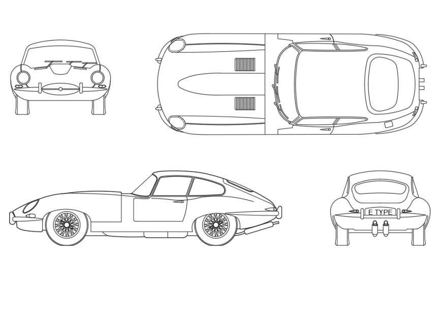 Jaguar type elevation plan