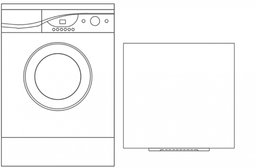 Kitchen  washing machine