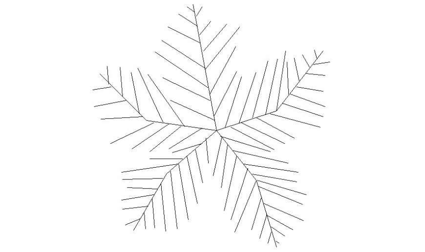 Landscaping coconut tree elevation details 2d view autocad file