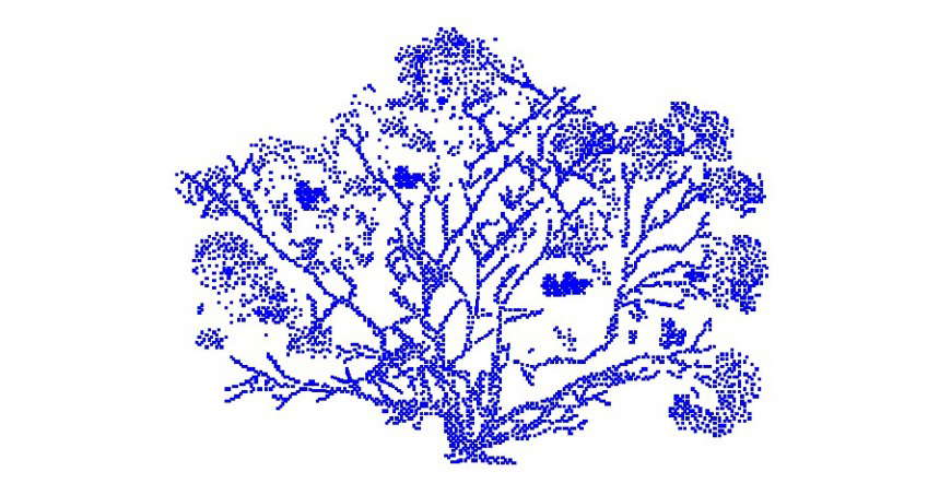 Landscaping units detail of plants 2d drawing in autocad