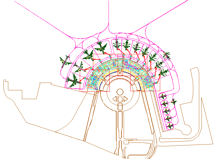 layout plan of a hotel dwg file