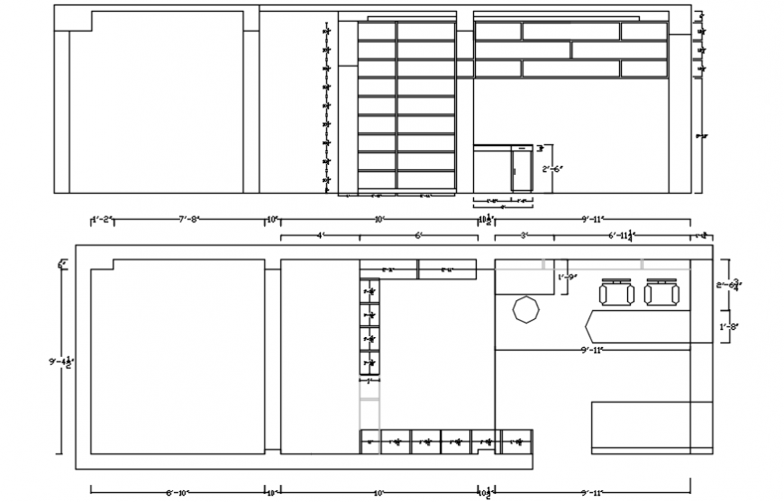 layout plan of a office dwg file details