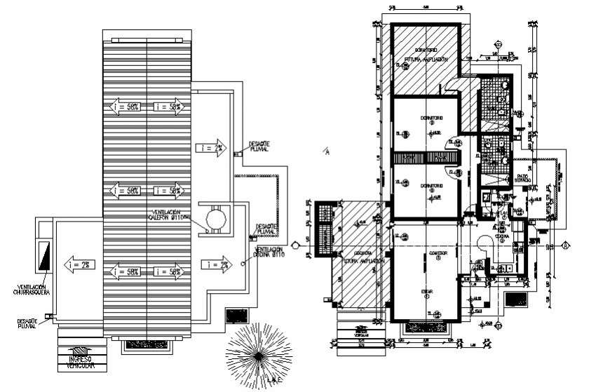 Living place drawing cad file