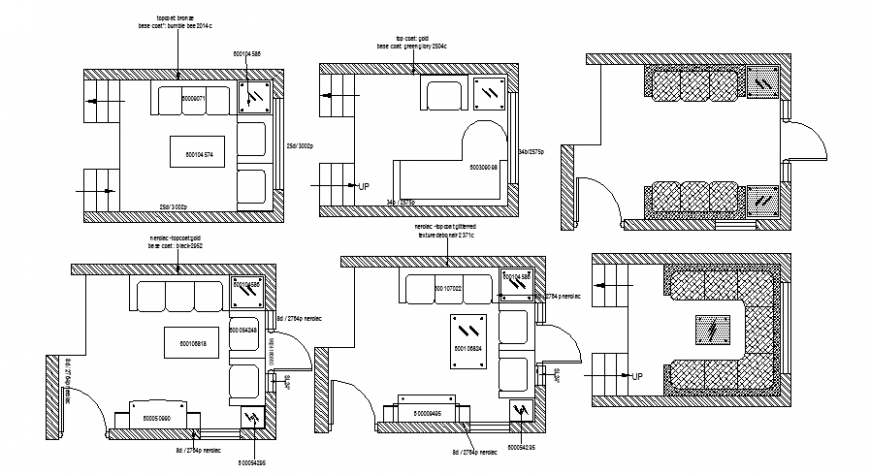 Living room furniture design