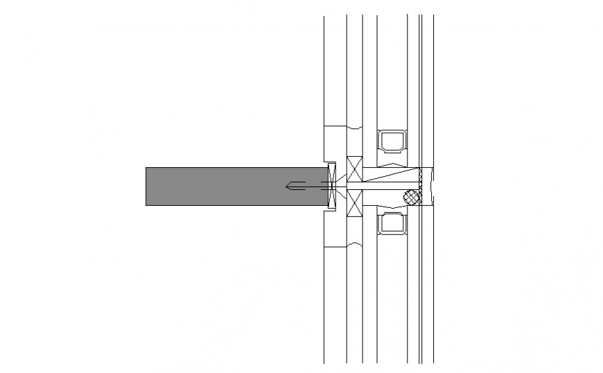 Needle wall section plan layout file