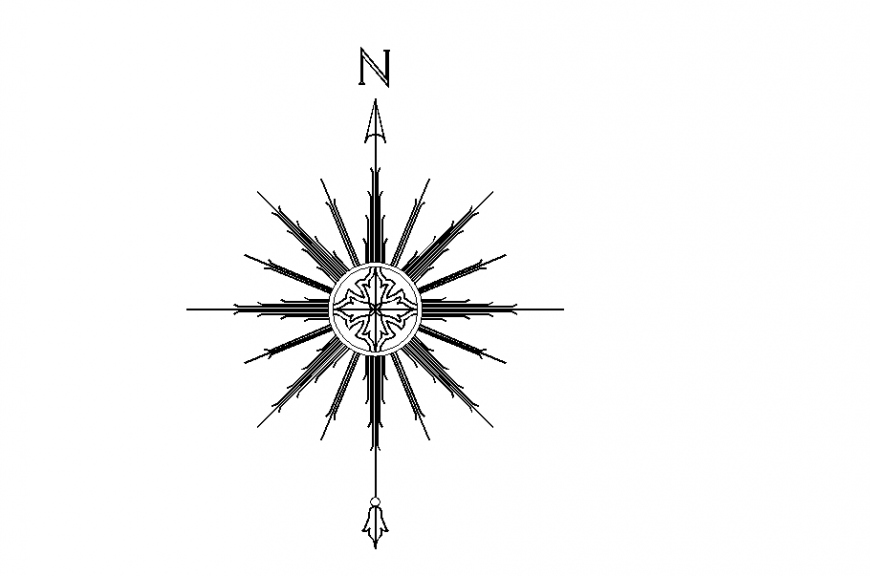 North Line DWG file Drawing