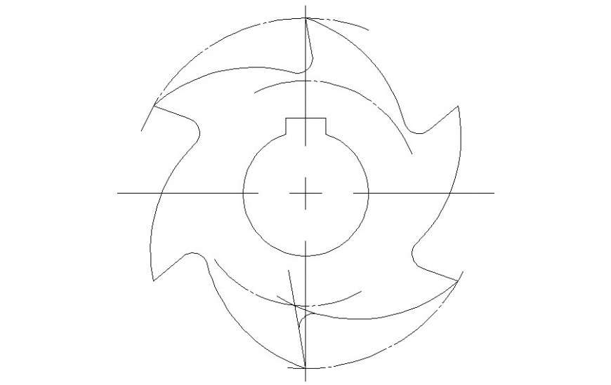 Nut-bolt fasteners drawing 2d view in dwg format