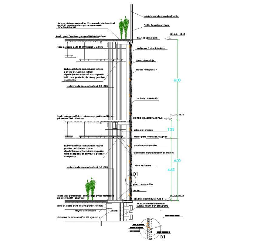Office building autocad file