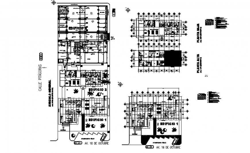 Office building floors floor layout plan details dwg file