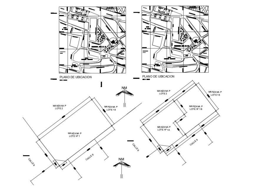 Parametric and location of multifamily view in auto cad file