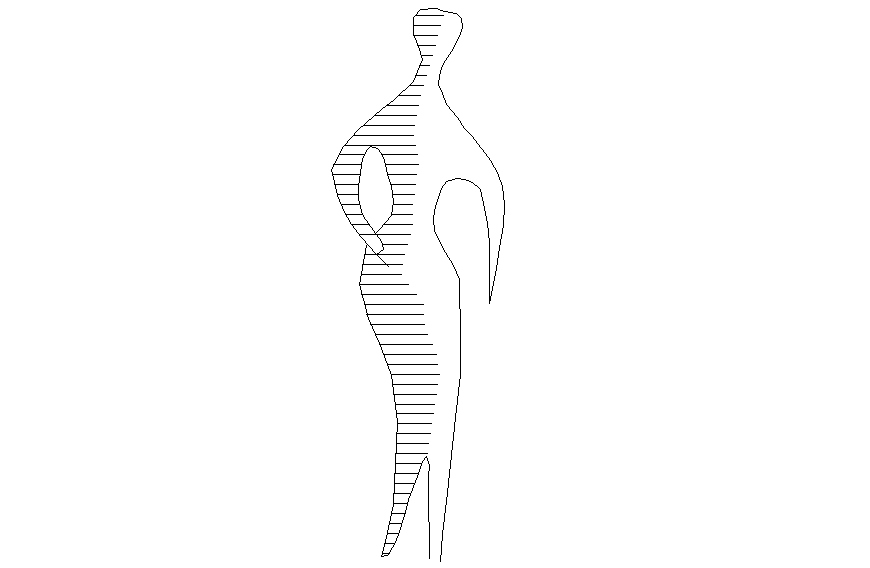 People block cad layout detail dwg file
