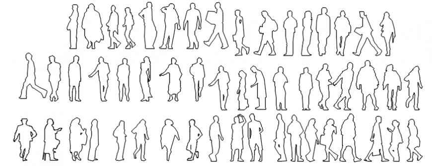 People block in AutoCAD software