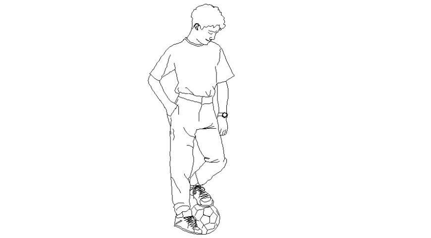 People blocks drawings men autocad software file