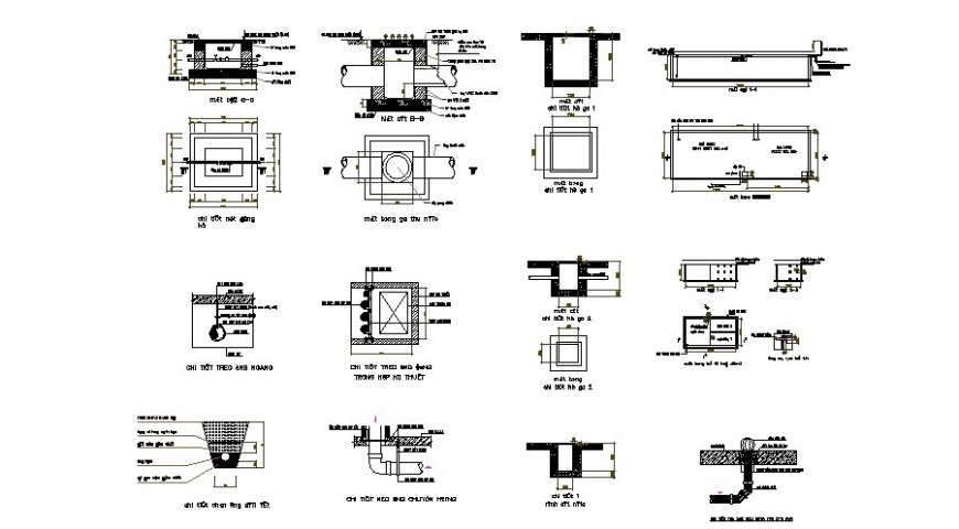 Pipe system and other sewer blocks autocad drawing