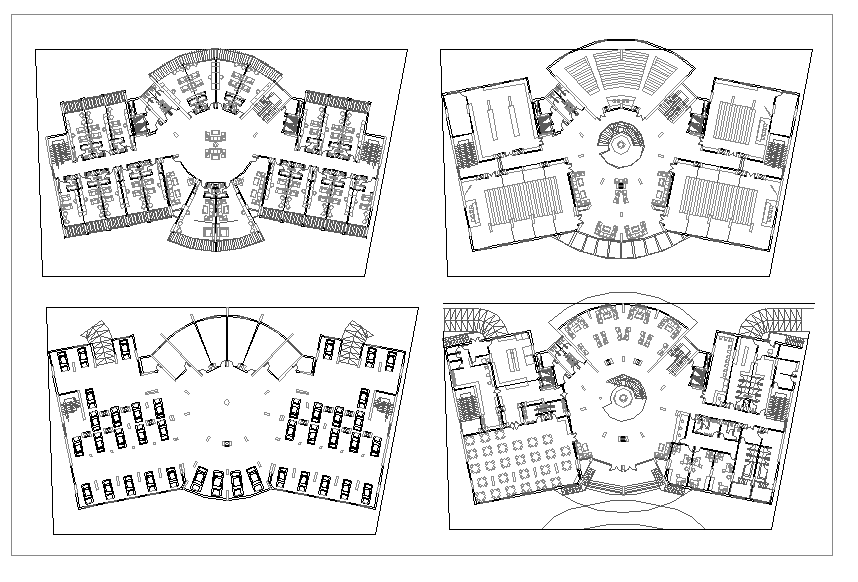 plan of hotel dwg file