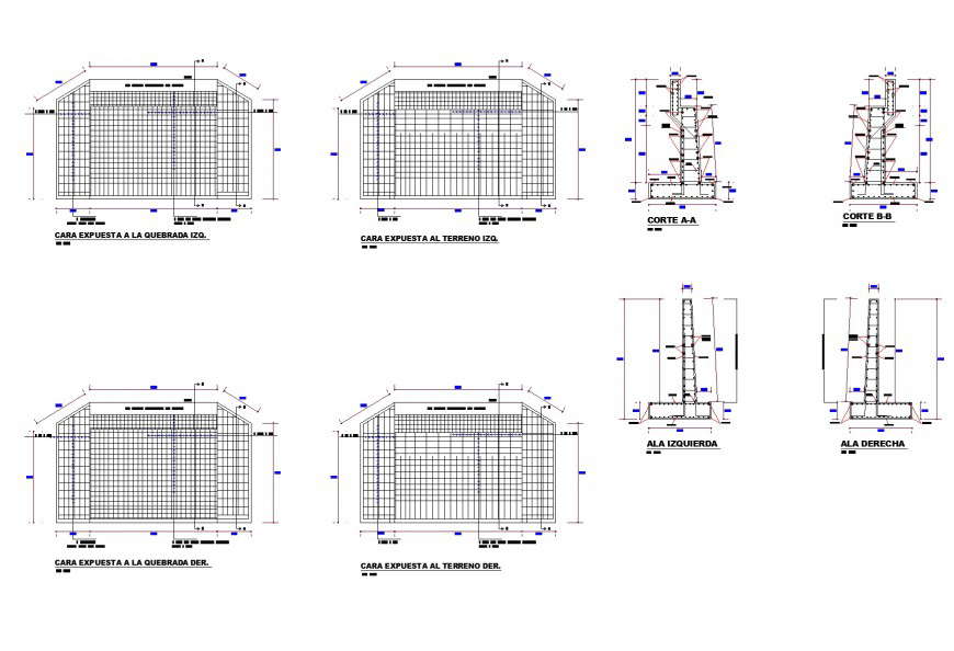 Plan and section bridge layout file