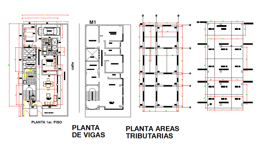 Plan areas Tributaries & Foundation Lay-out