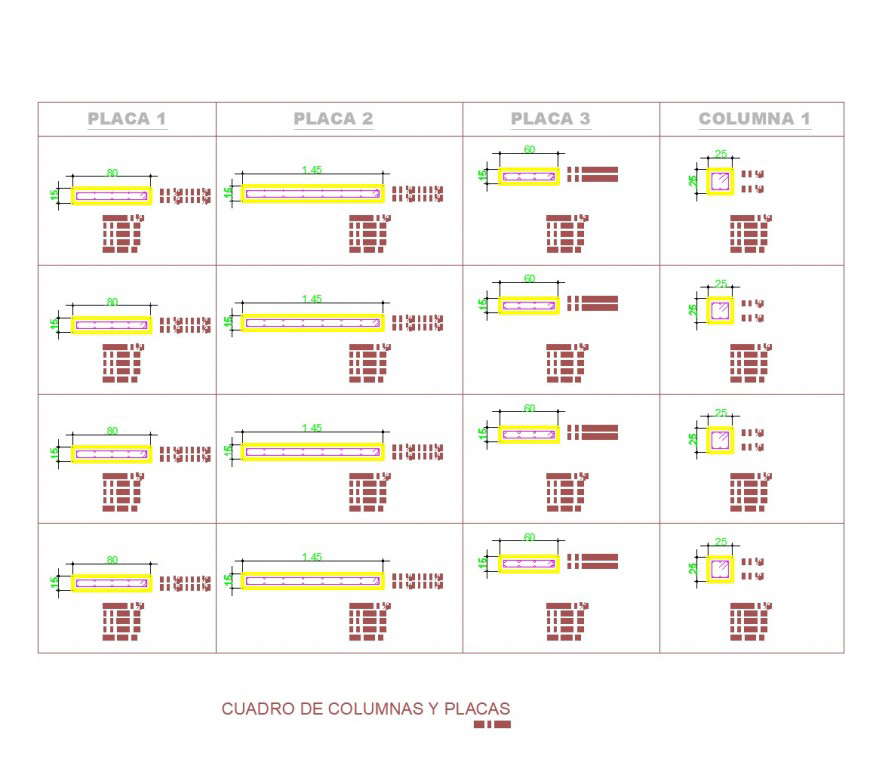 Plans structures multi family housing plan autocad file