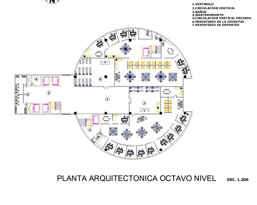 Plant architect commercial plan dwg file