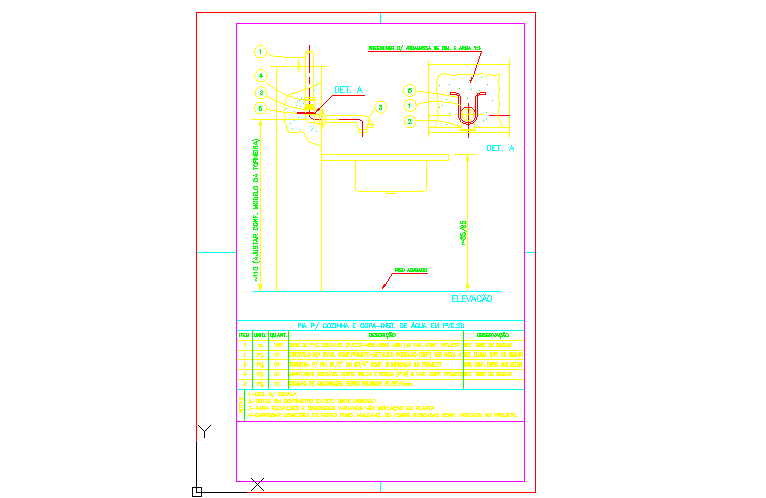 plumbing fixtures of kitchen