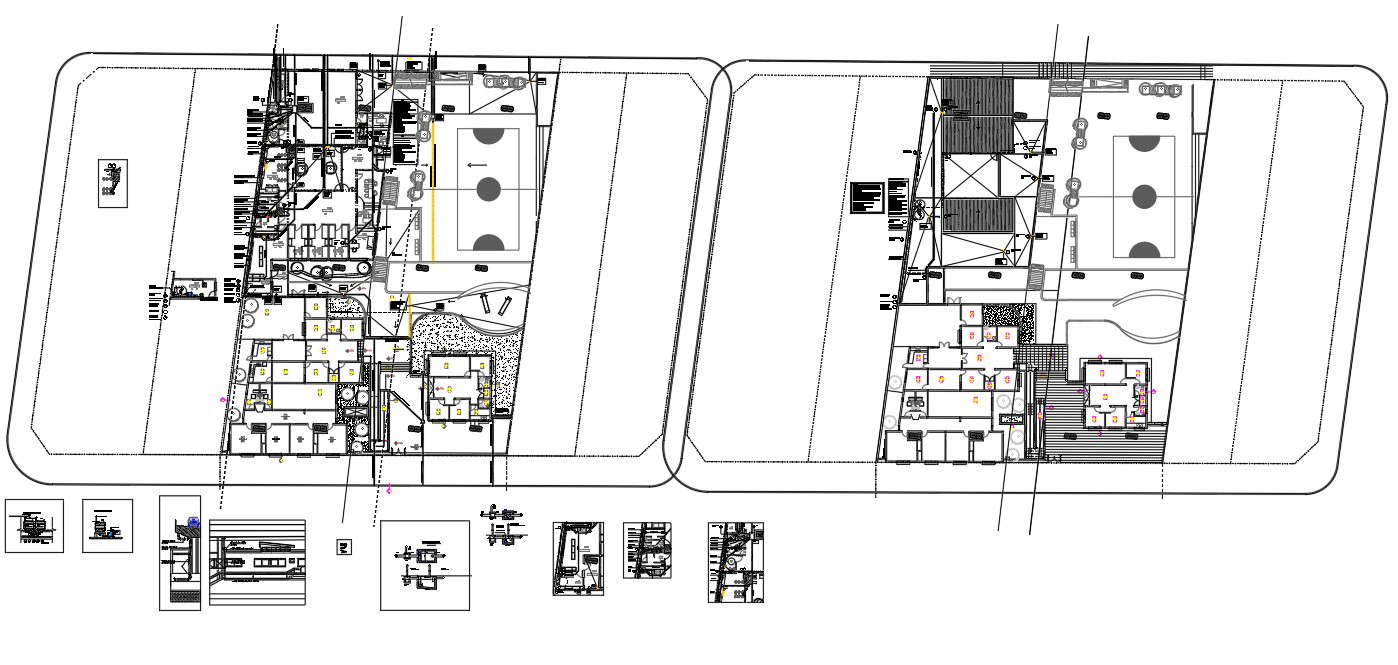 plumbing in transitional  Detail