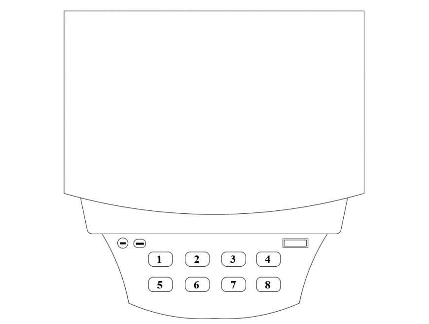 Pocket slot machine top view elevation cad block details dwg file